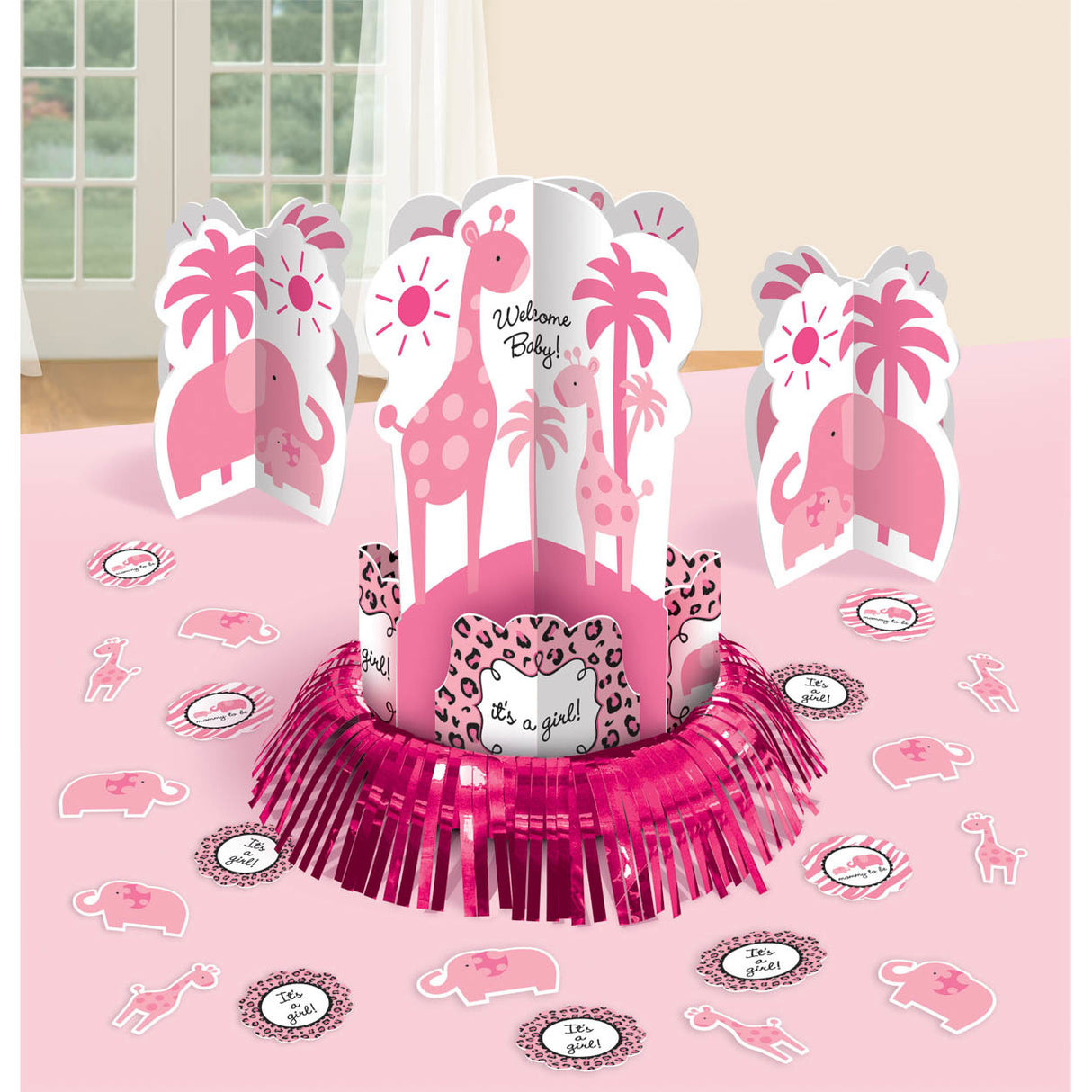 Sweet Safari Girl Centerpiece