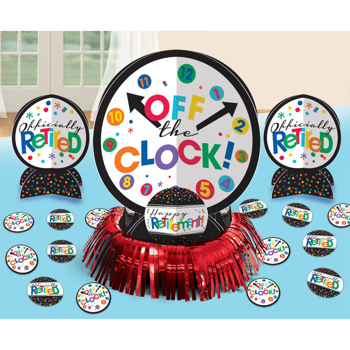 Officially Retired Table Decorating Kit