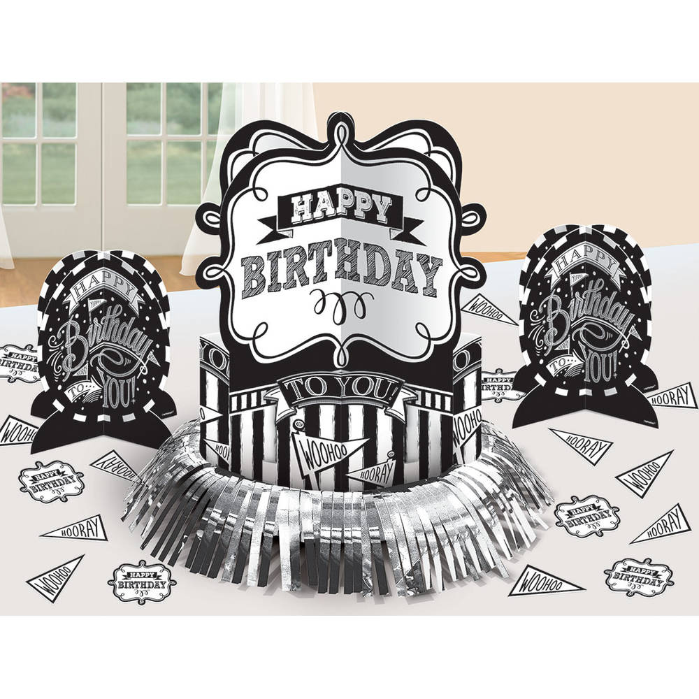 Chalkboard Birthday Table Decorating Kit