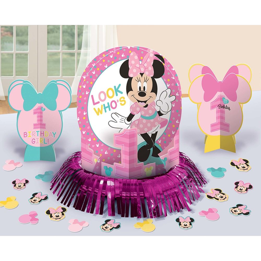 Minnie Fun To Be One Table Decorating Kit