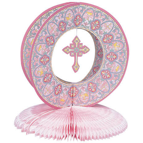 Stained Glass Cross Centerpiece