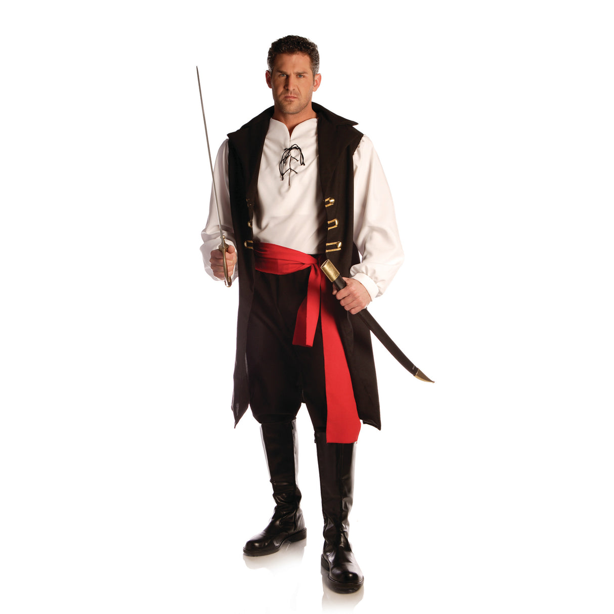 Captain Cutthroat Costume Mens XX-Large
