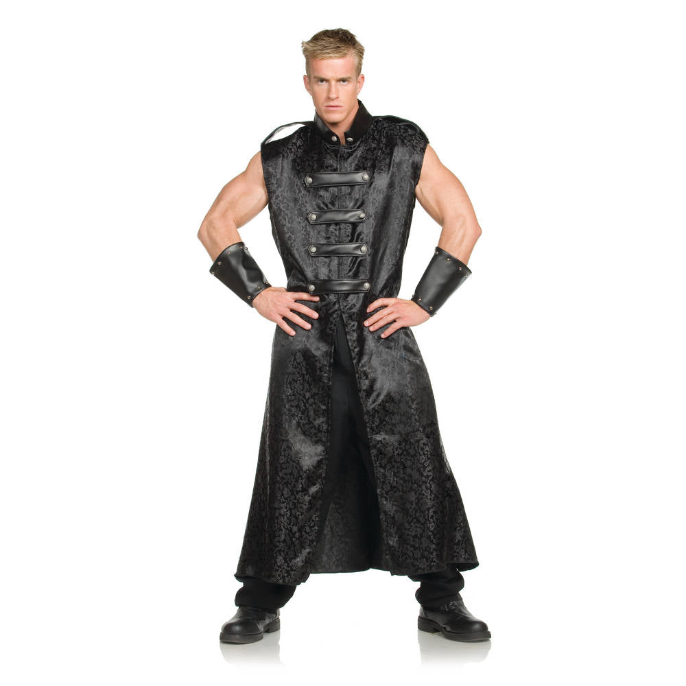 Black Anime Jacquard Mens Standard