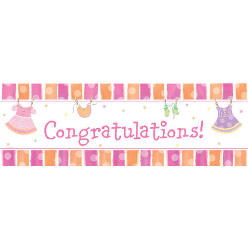 Girl Clothes Giant Banner