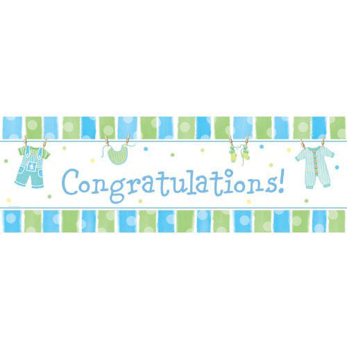 Boy Clothes Giant Banner