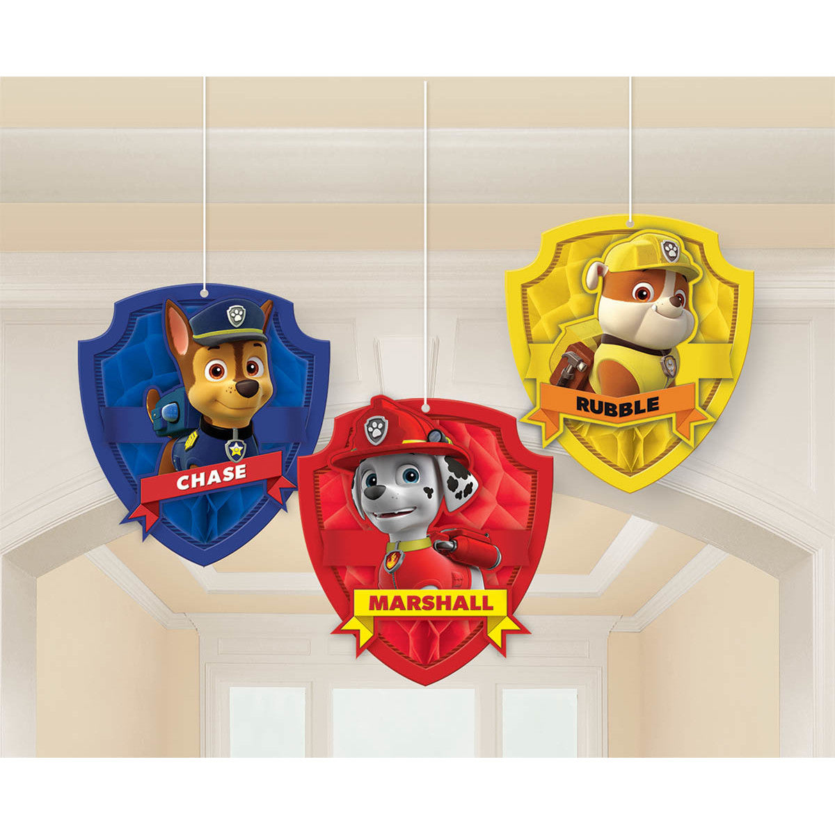 Paw Patrol Hanging Decor (3 ct)