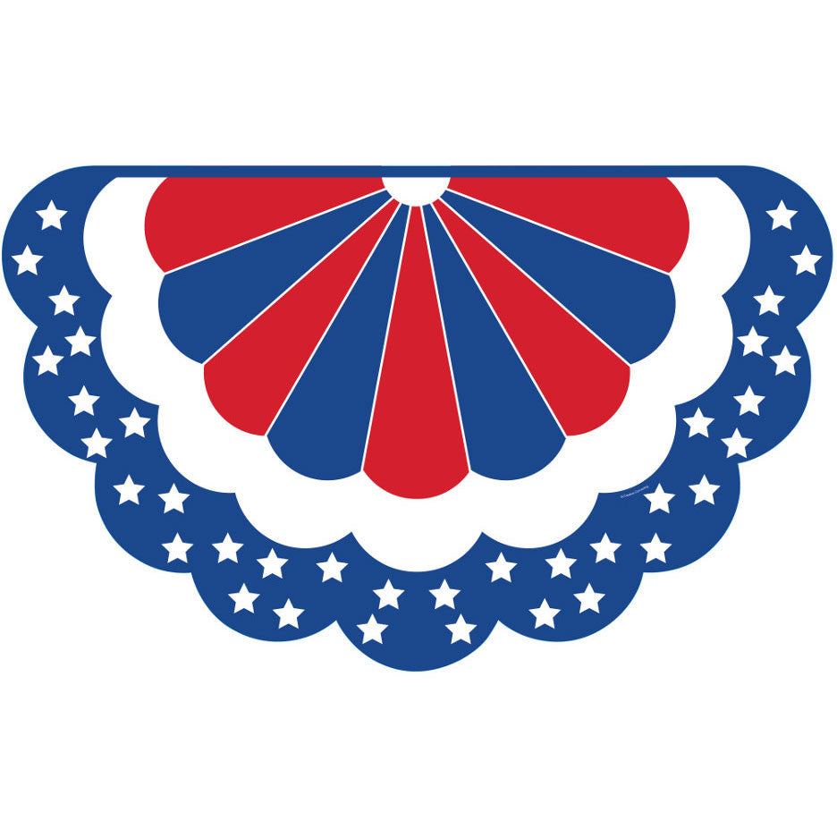 Red, White & Blue Bunting Banner