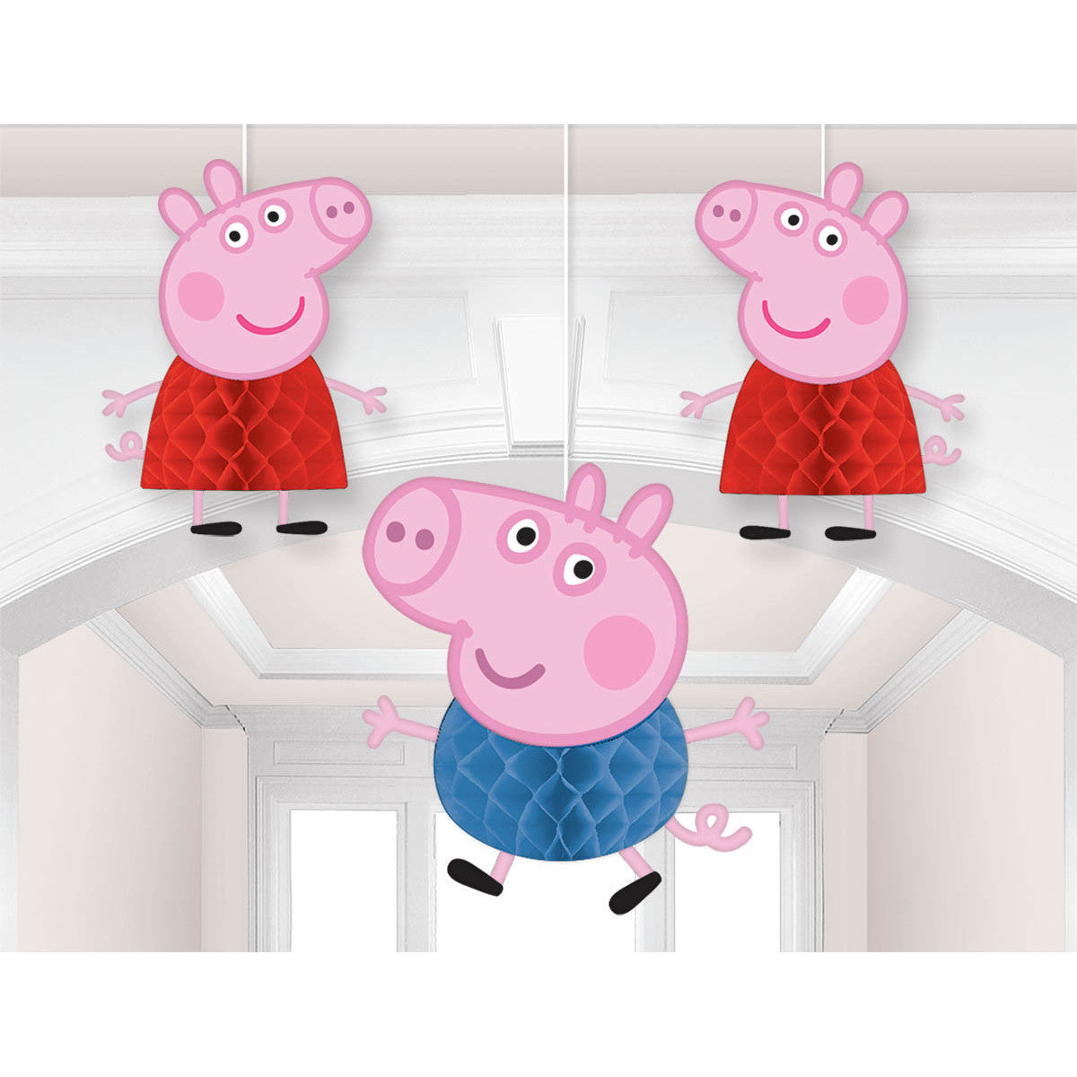 Peppa Pig Hanging Decor (3 ct)