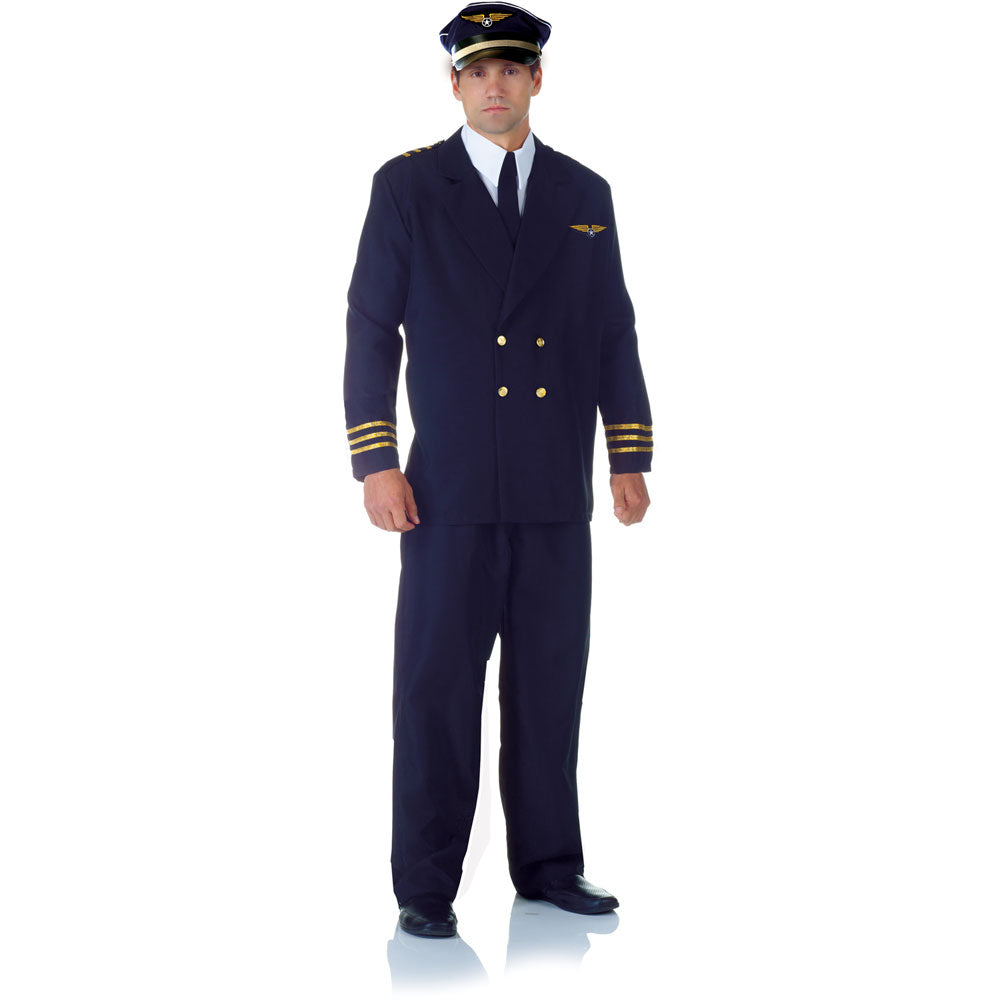 Airline Captain Costume Mens XX-Large