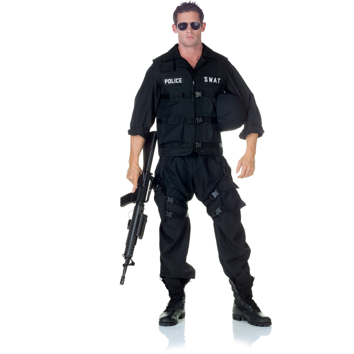 Swat Jumpsuit Costume Mens XX-Large