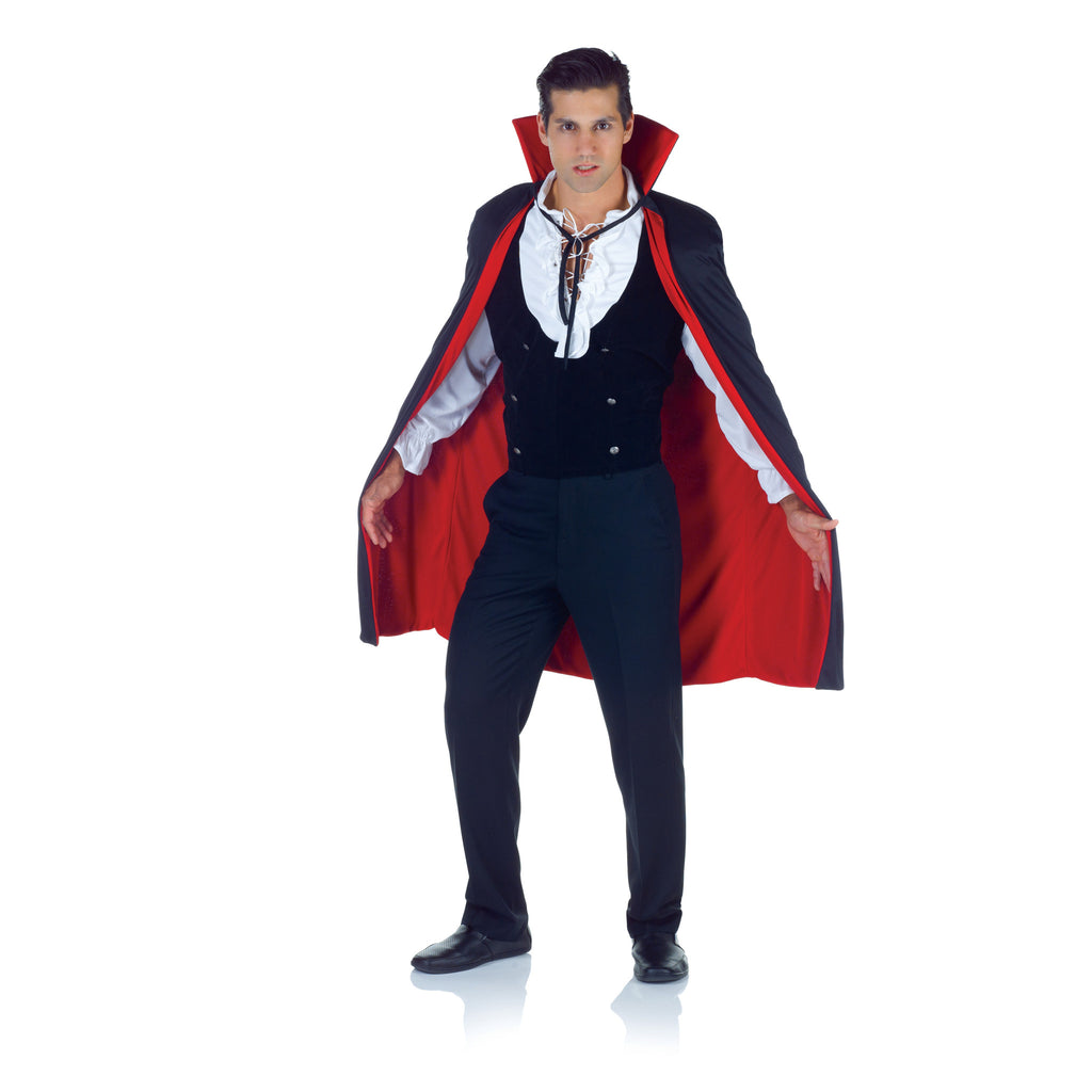 Black and Red Cape Mens Standard