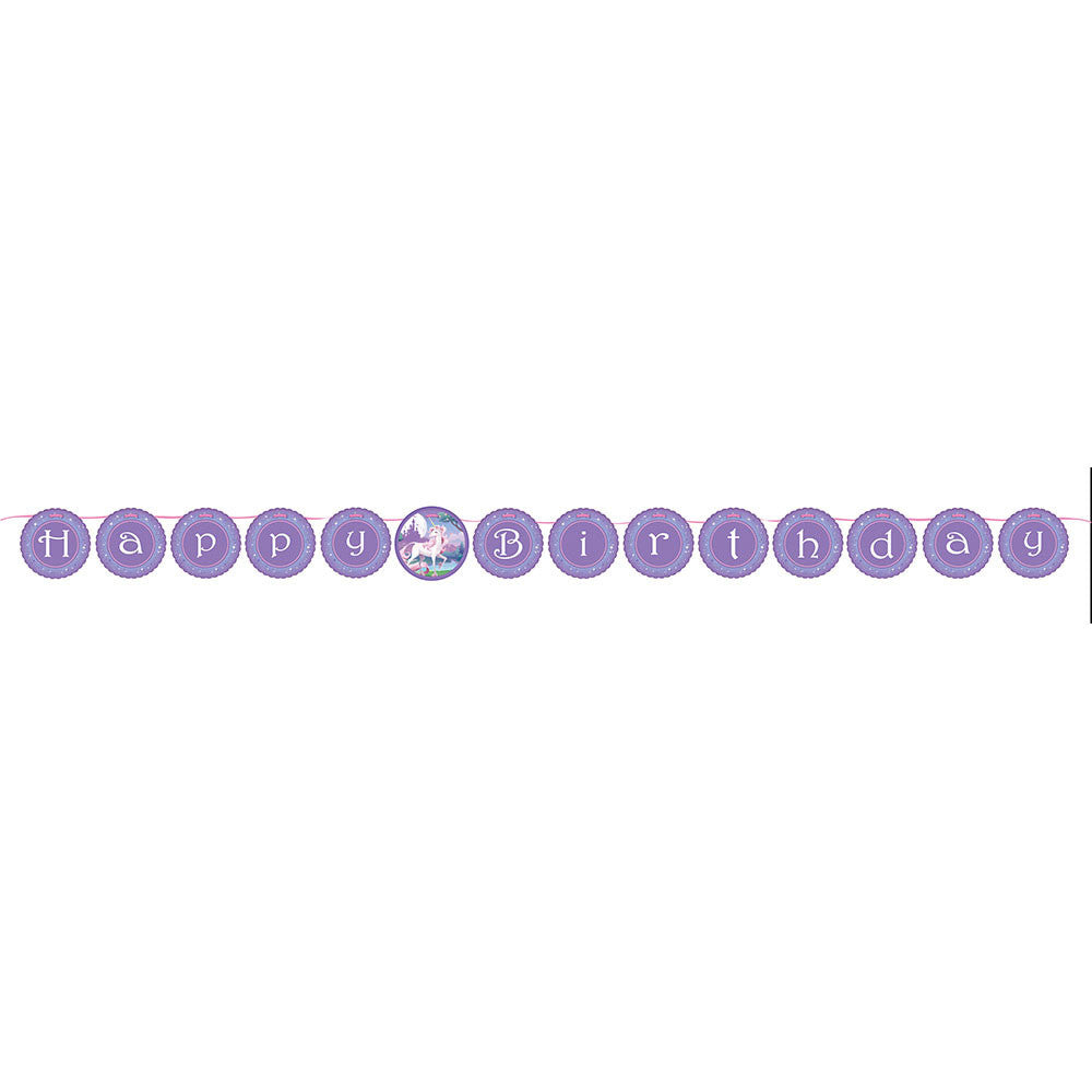 Unicorn Fantasy Ribbon Banner