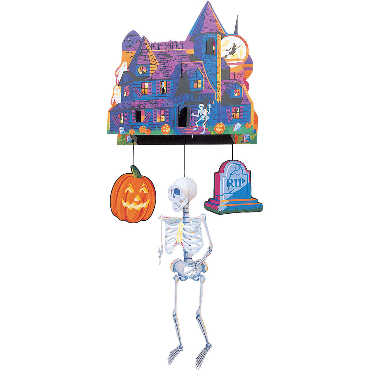 Spook Central 3D Mobile Hanging Decor