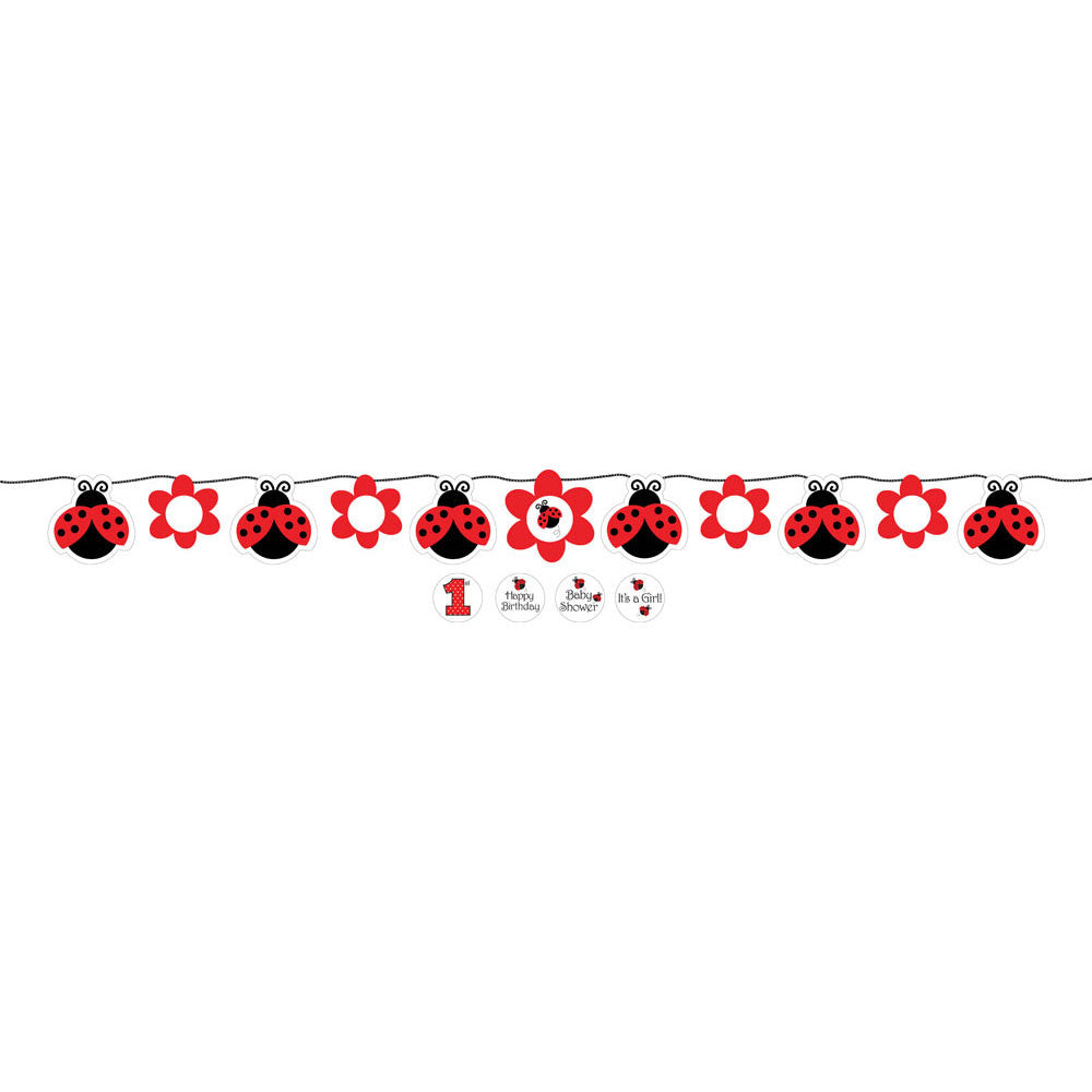 Ladybug Fancy Banner