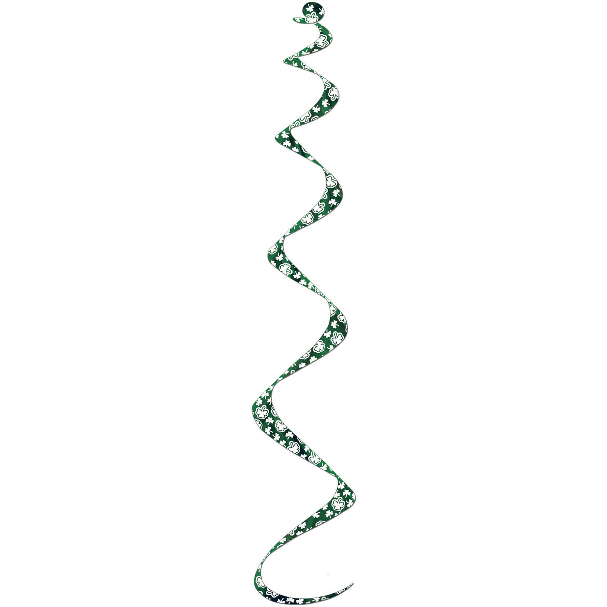 Printed Shamrock Twirly Whirlys
