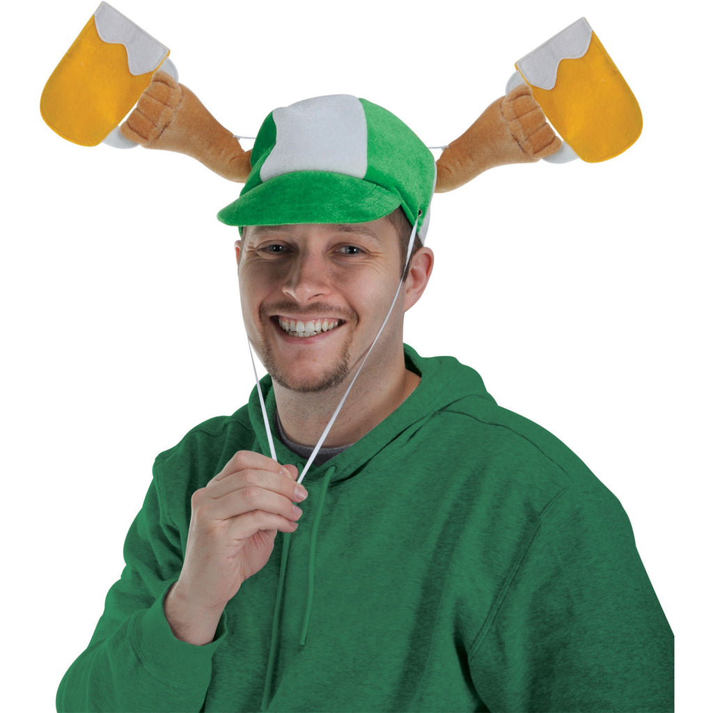 Plush St Patrick's Day Mugs Cap