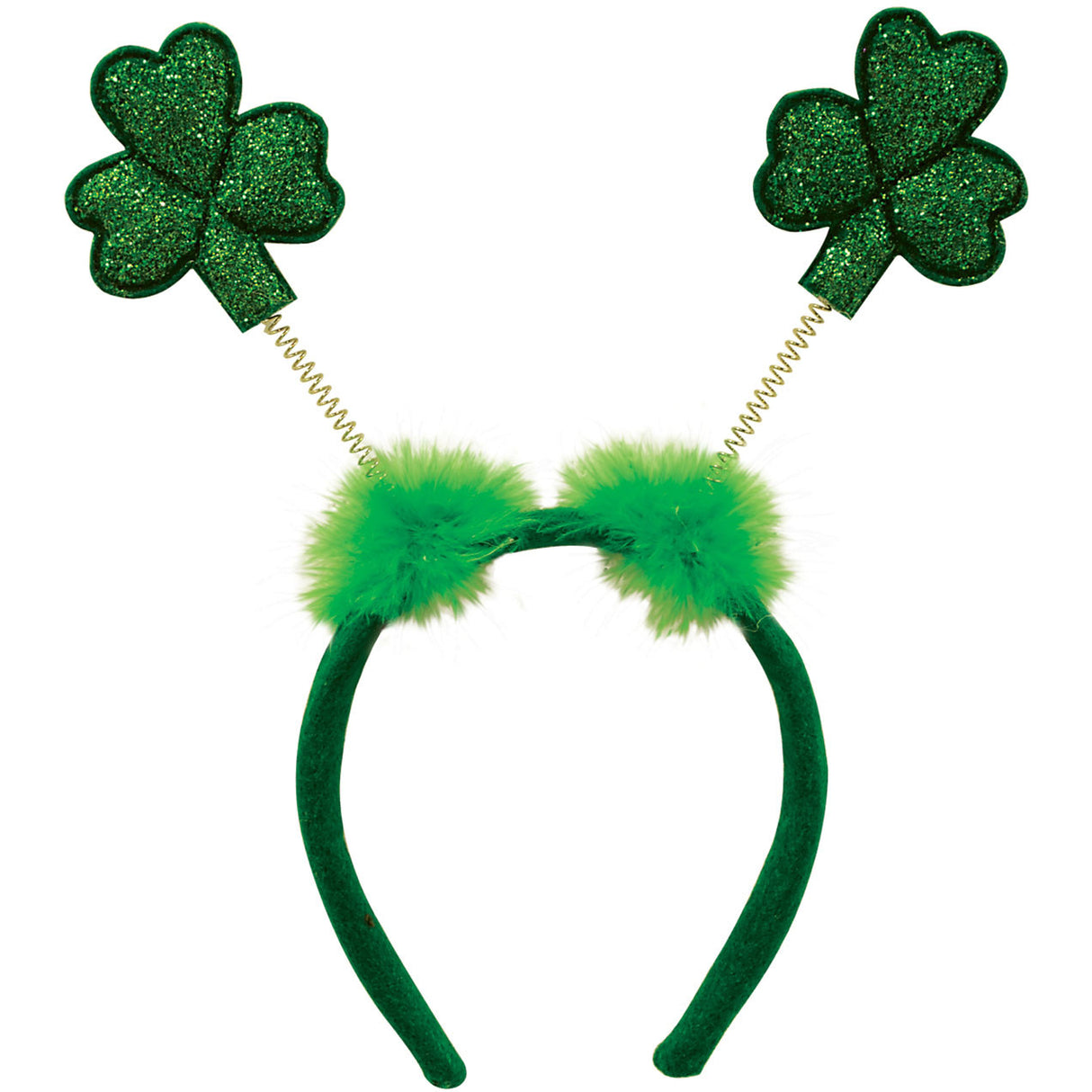 Glittered Shamrock Boppers