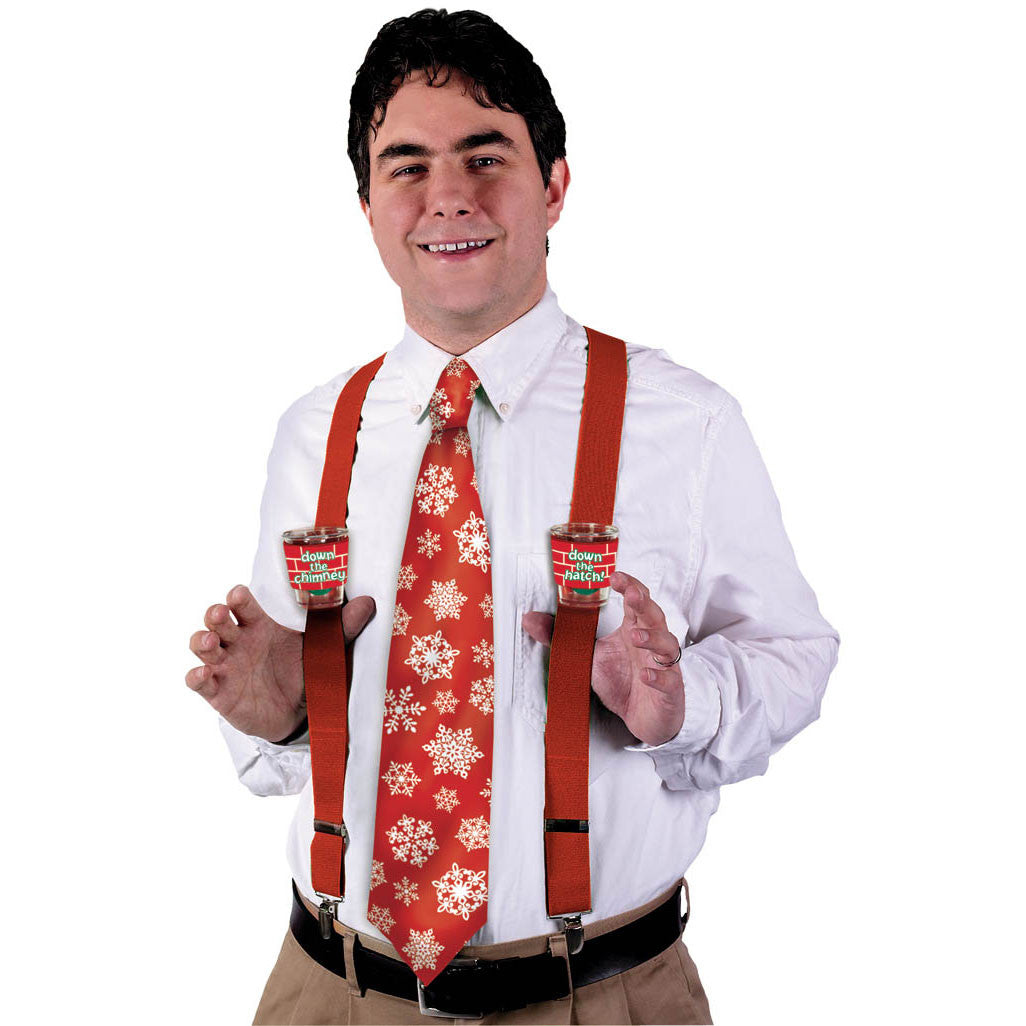 Christmas Fabric Tie