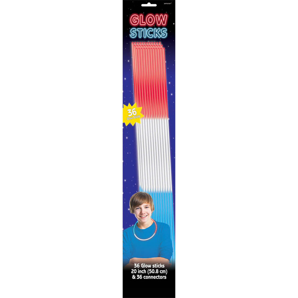 Glow Sticks Tricolor Value Pac