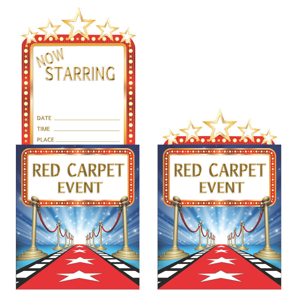 Hollywood Lights Invites (8ct)