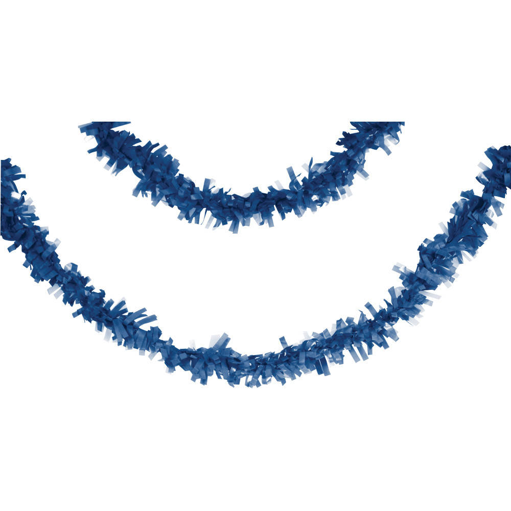 True Blue 25' Tissue Garland