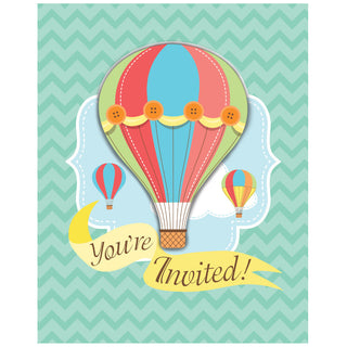 Up, Up, & Away Invites (8ct)
