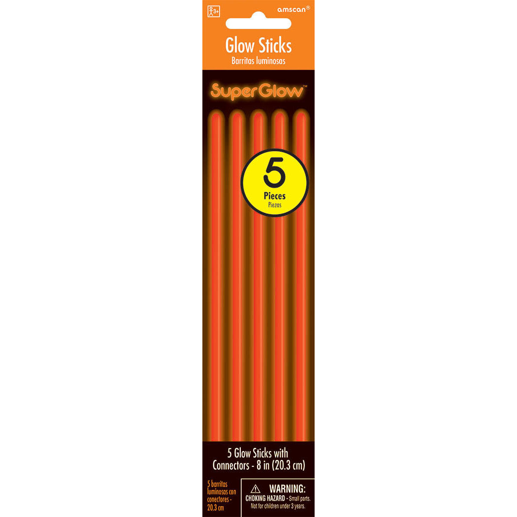 Orange Glow Sticks