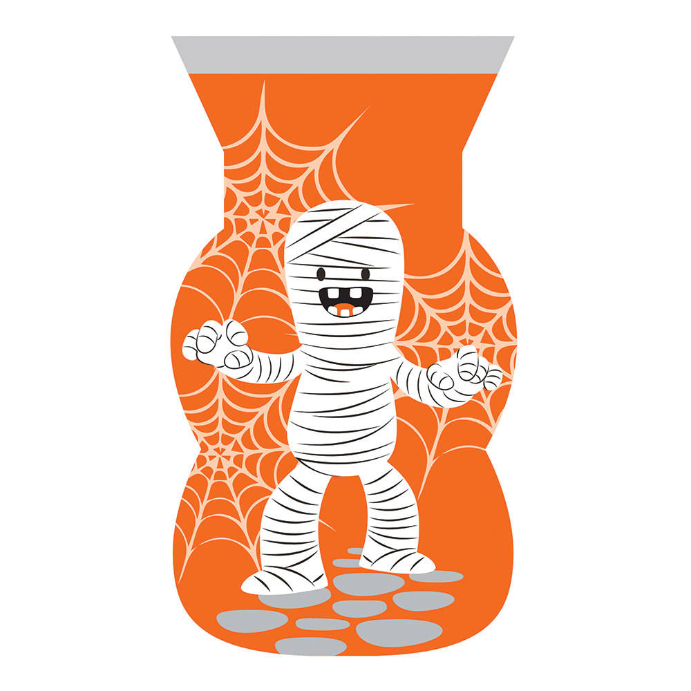 Mummy Shaped Zipper Bag