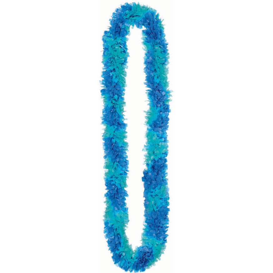Blue Fringe Lei (1ct)