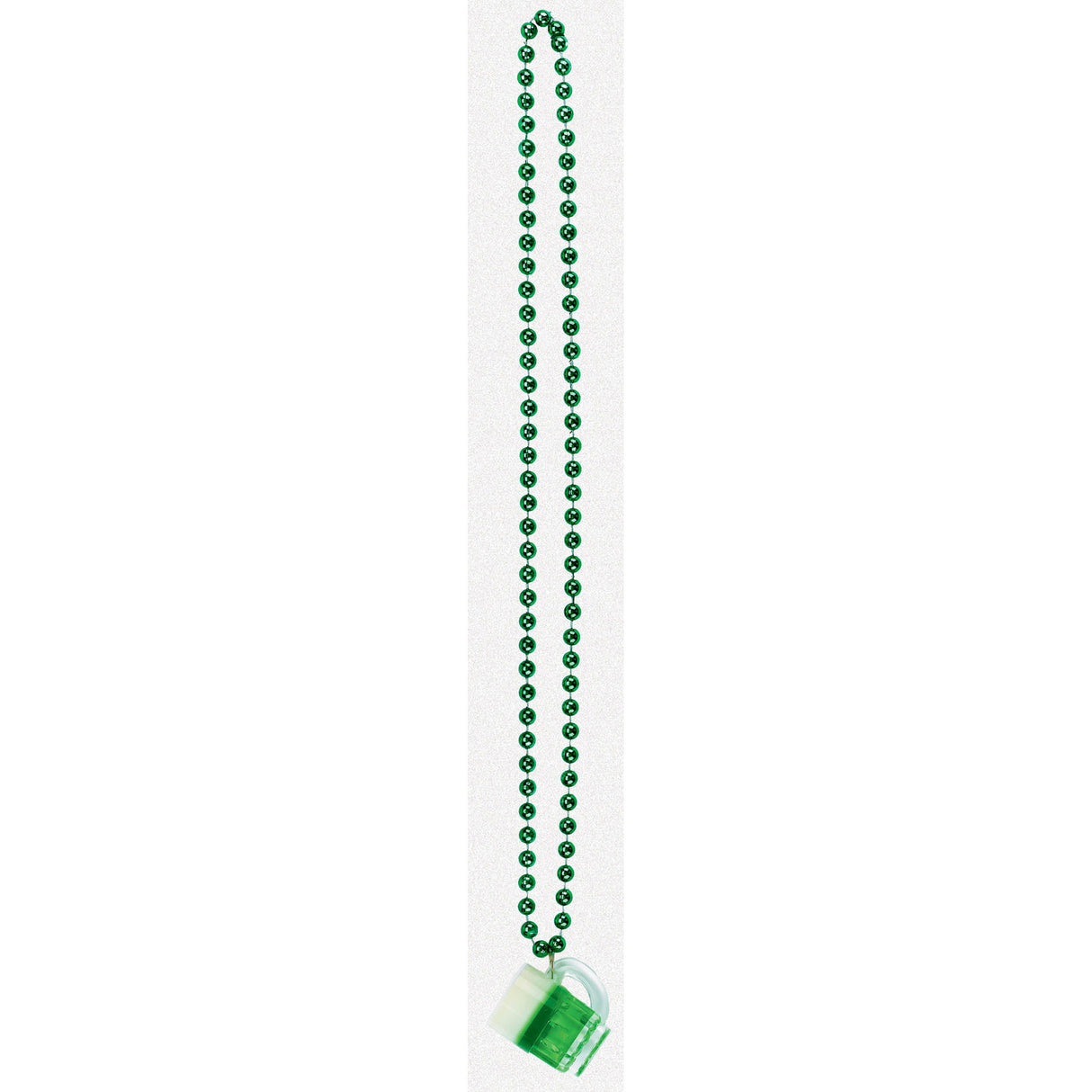 Frothy Beer Mug Beaded Necklace
