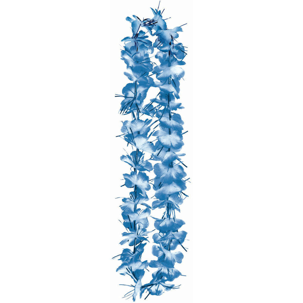 Blue Tinsel Lei (1ct)