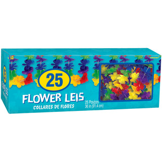 Multi Colored Flower Leis Box
