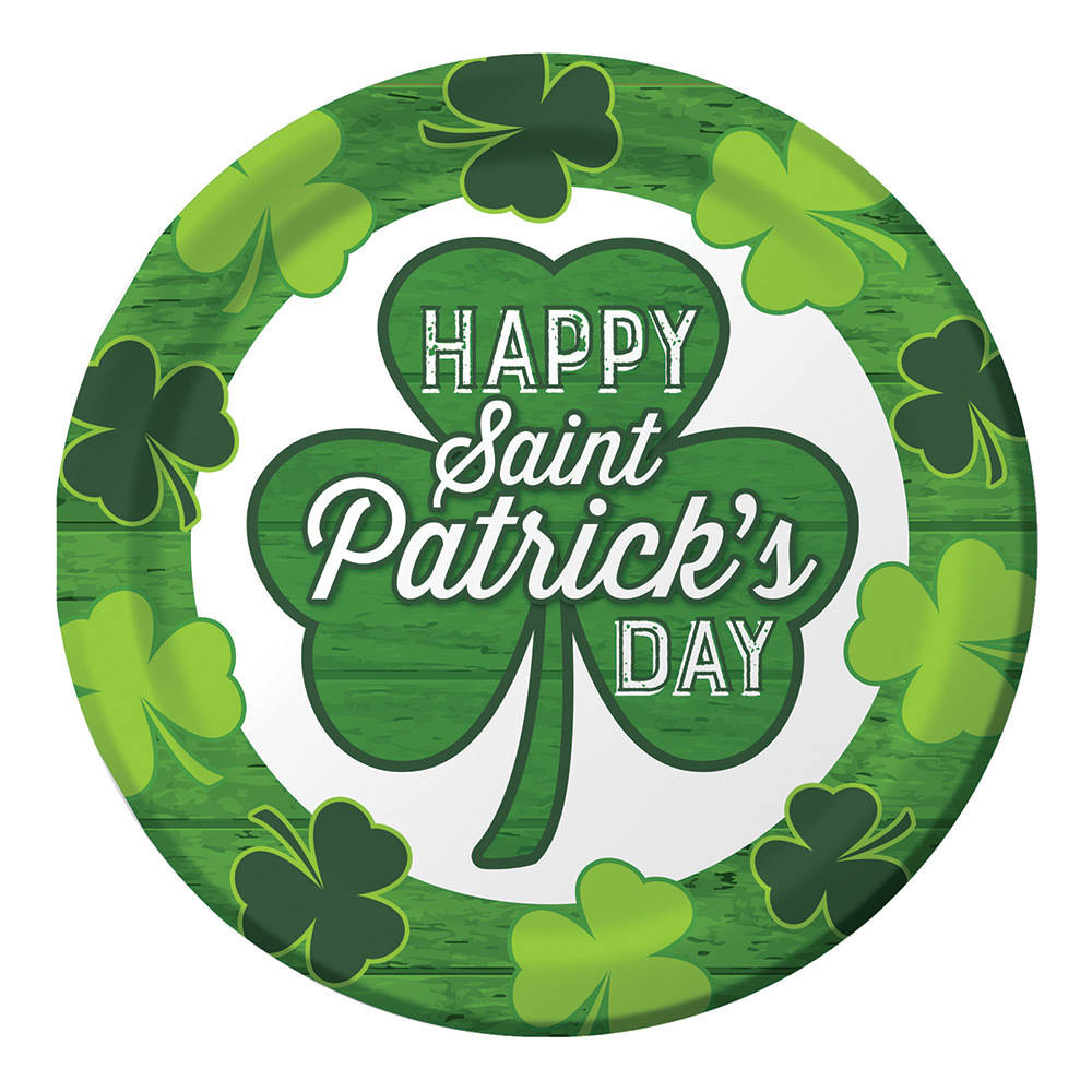 Everyone's Irish St. Patrick's Day Dessert Plates (8 ct)