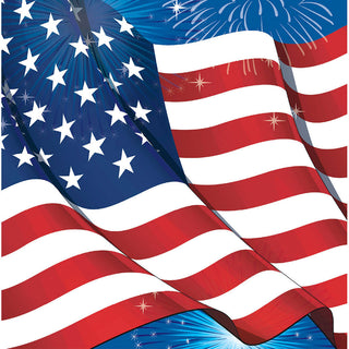 Fireworks & Flags Luncheon Napkins (16 ct)