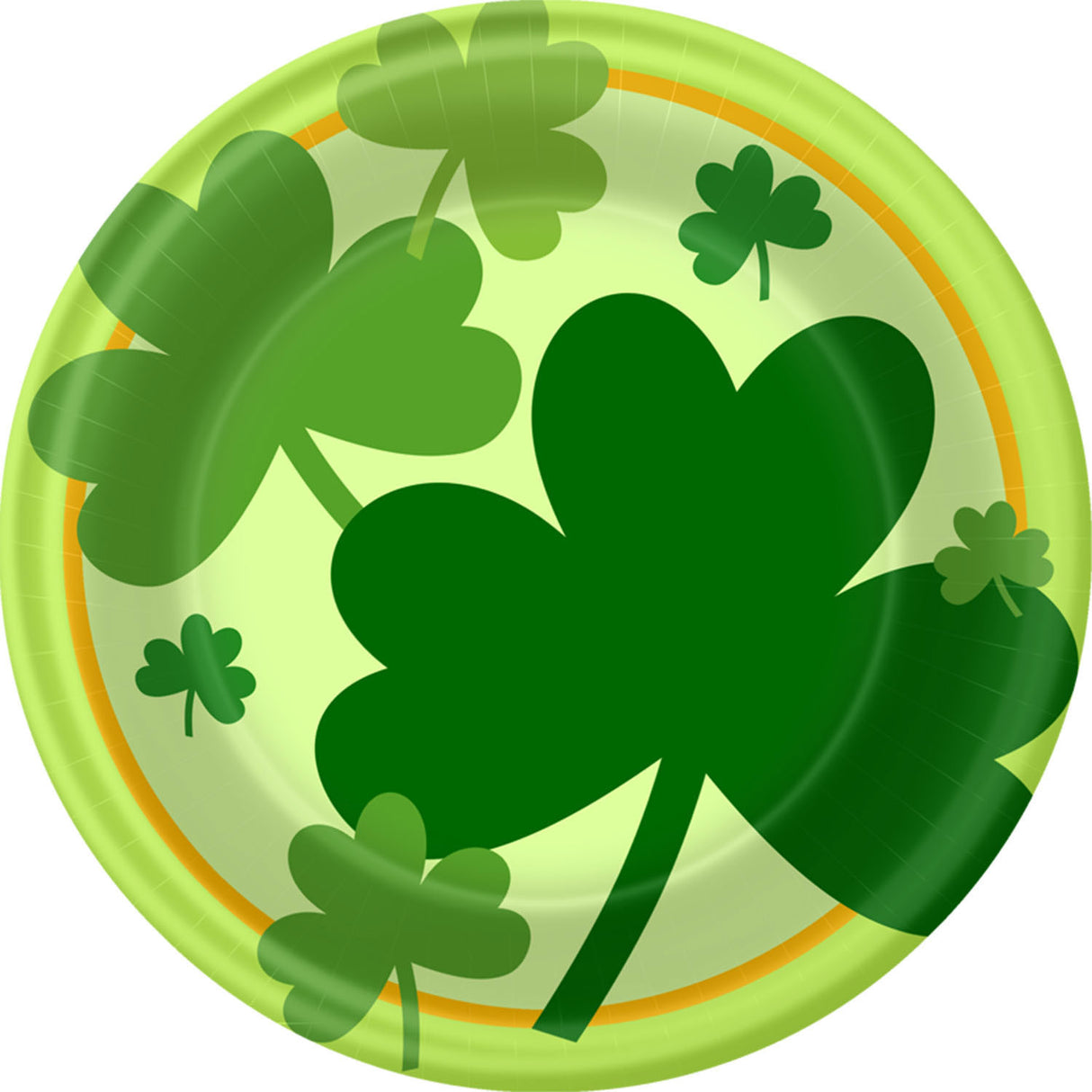 Shamrock Day Dessert Plates
