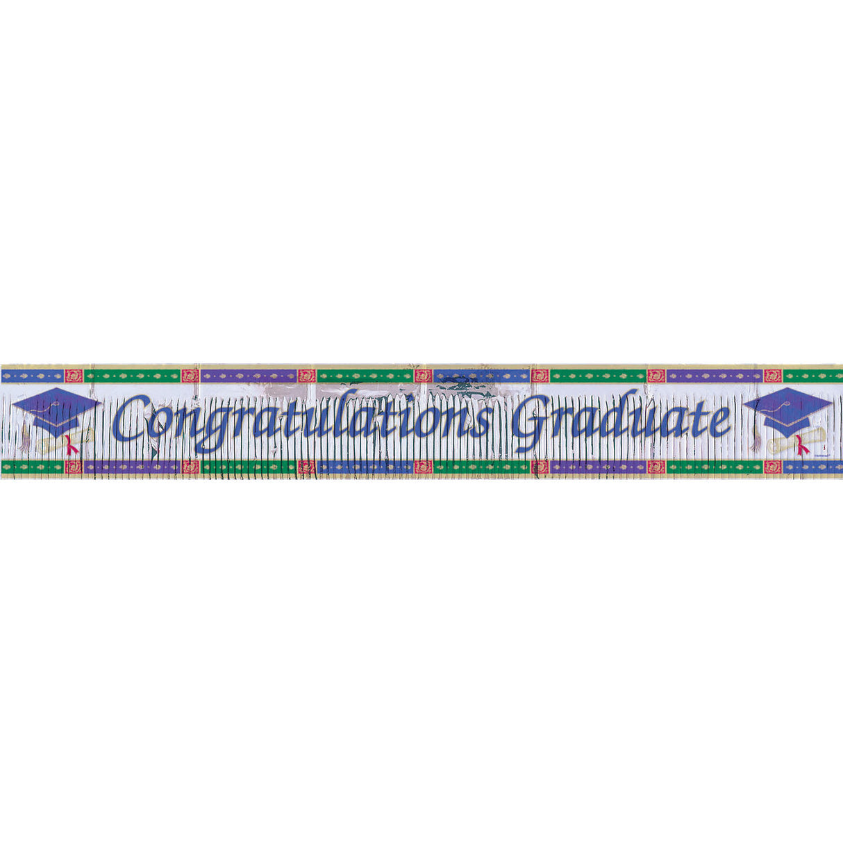 Honor Roll Metallic Fringed Banner