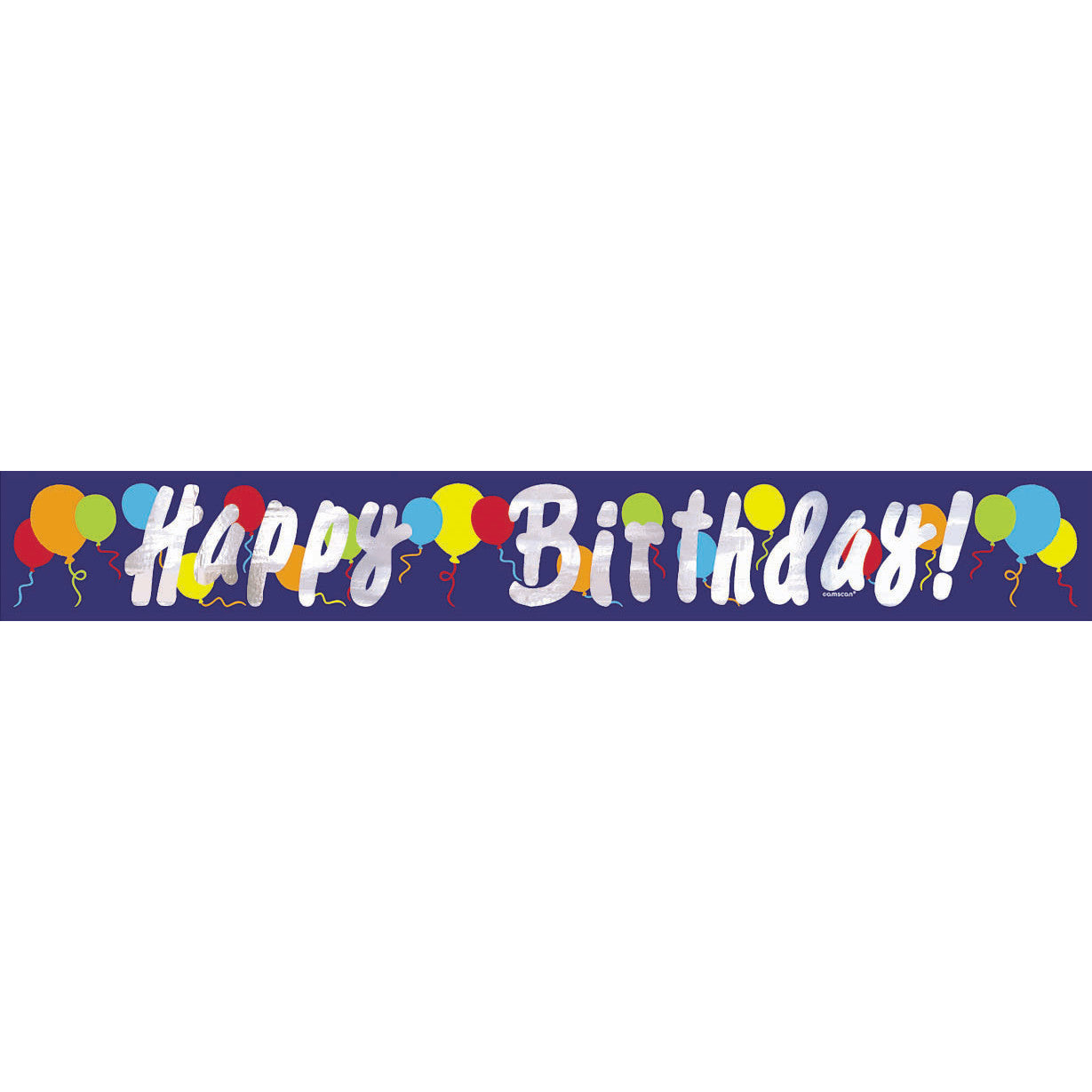 Painted Balloons 15' Foil Banner