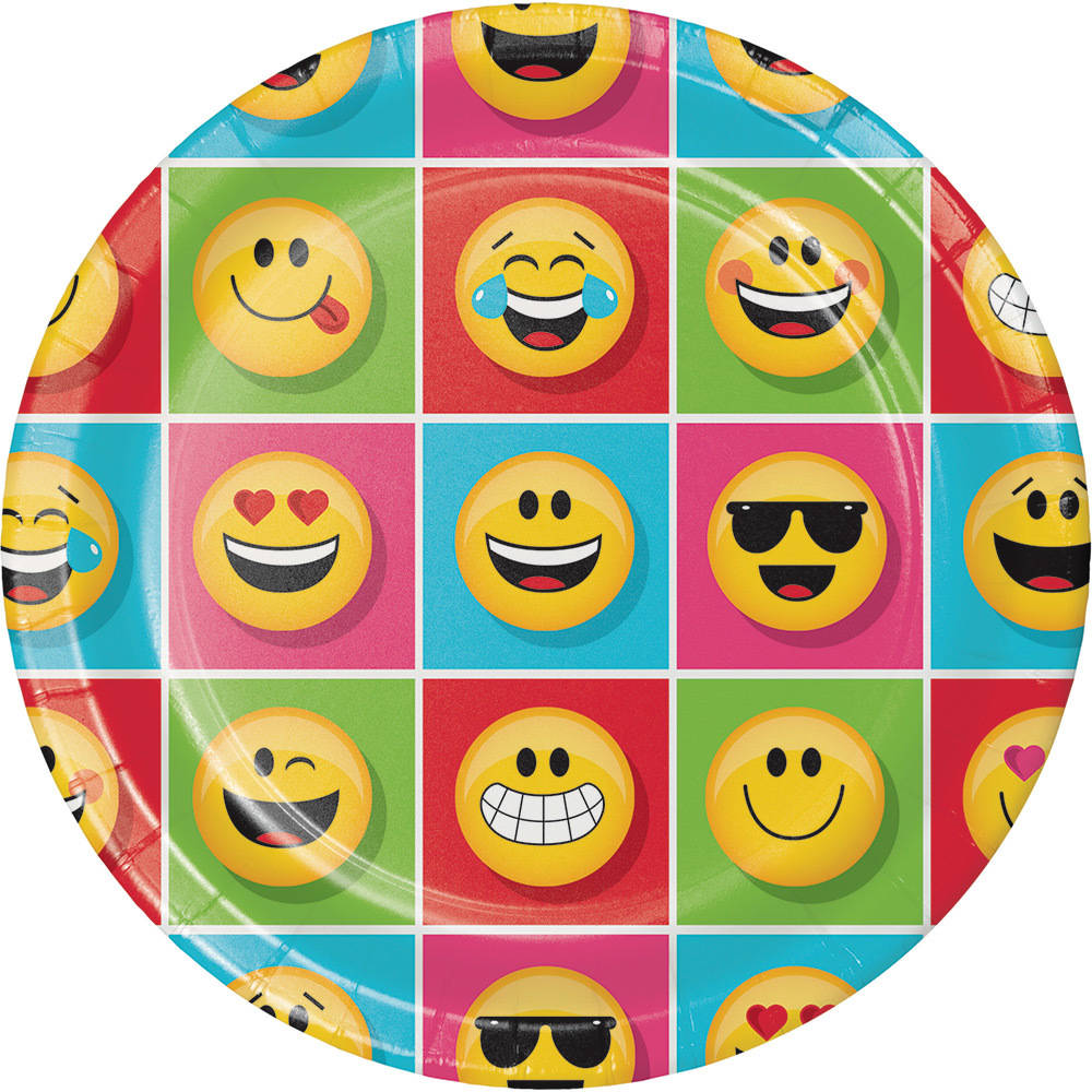 Show Your Emojions Dinner Plates (8 ct)