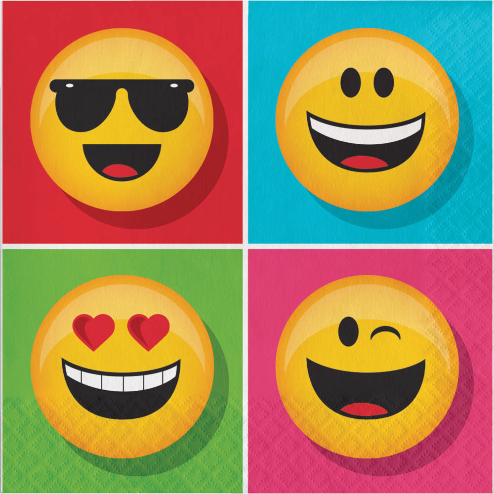 Show Your Emojions Luncheon Napkins (16 ct)