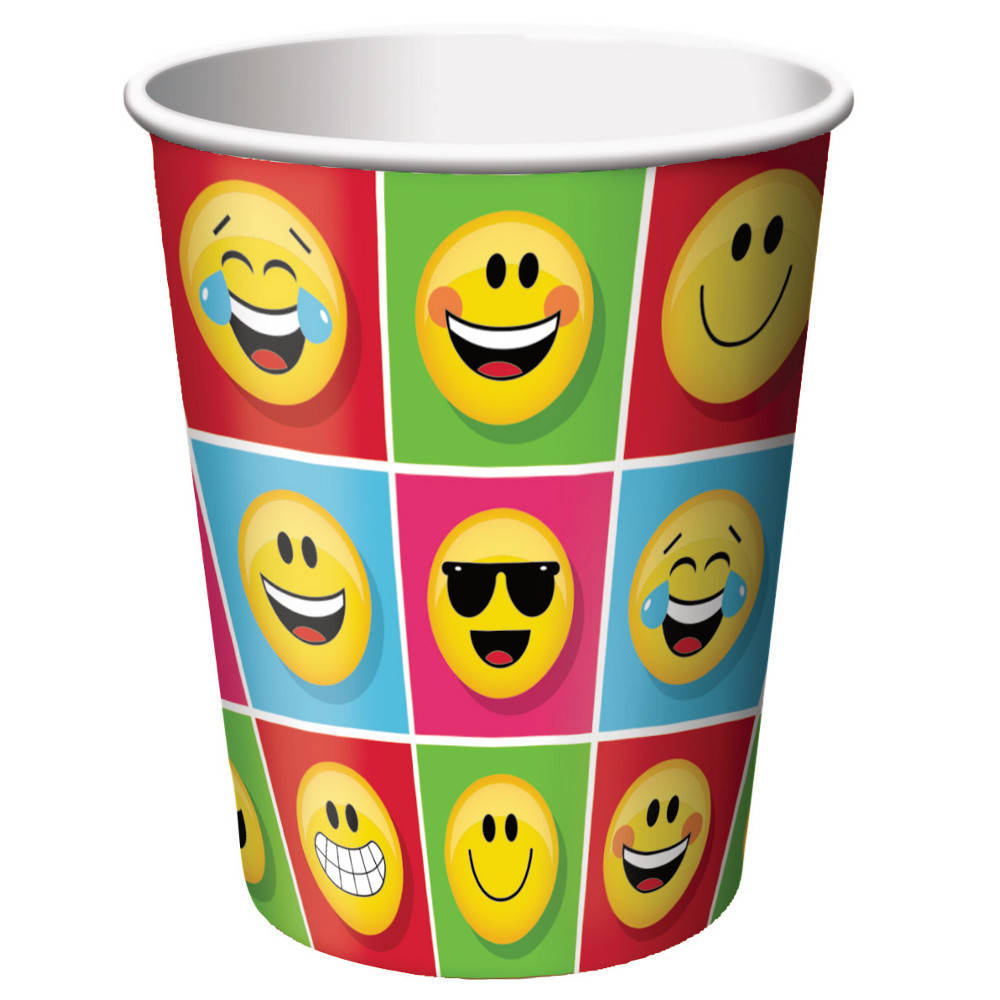 Show Your Emojions 9oz Paper Cups (8ct)