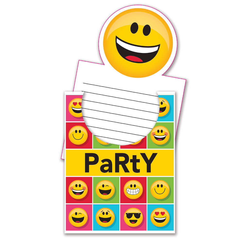 Show Your Emojions Invitations (8 ct)