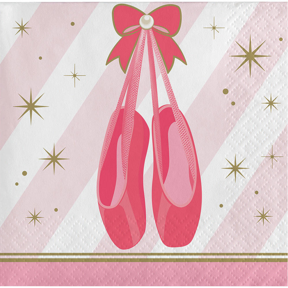 Twinkle Toes Beverage Napkins (16ct)