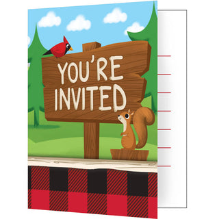 Lum Bear Jack Invitations (8 ct)