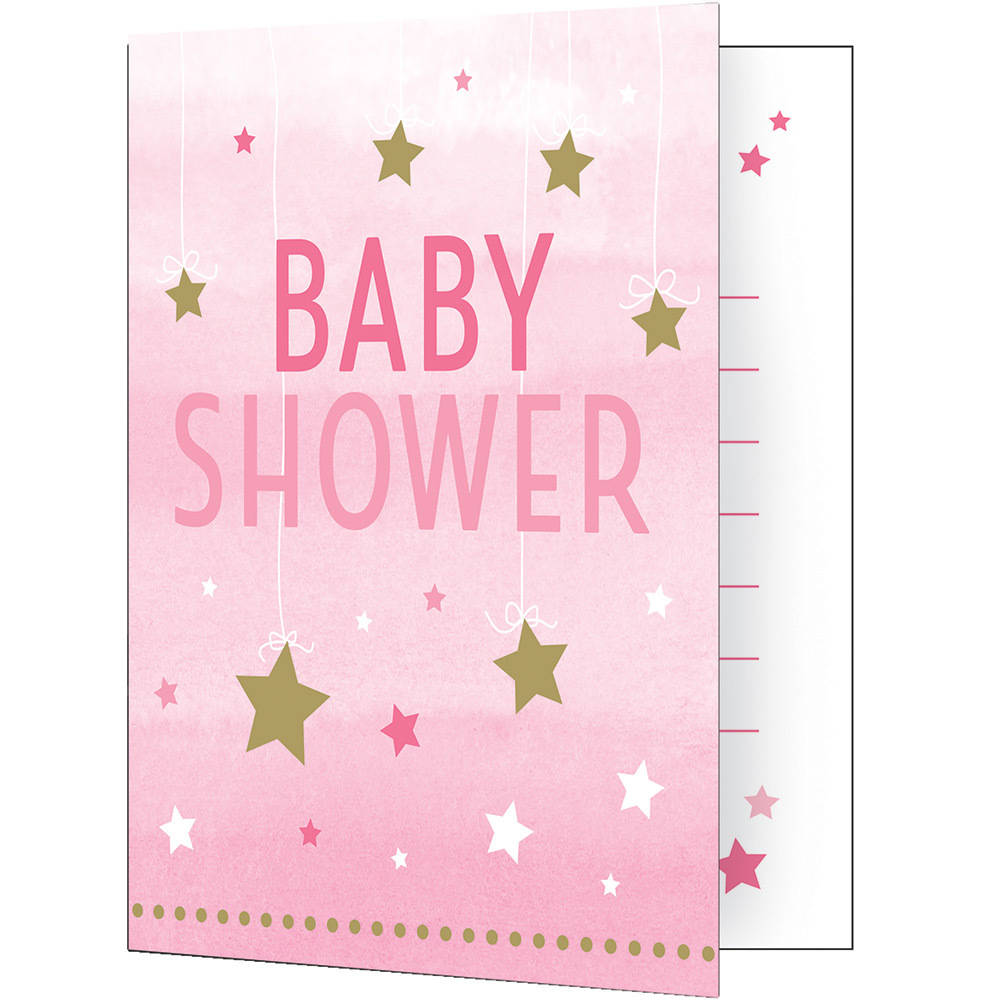One Little Star Girl Invitations (8ct)