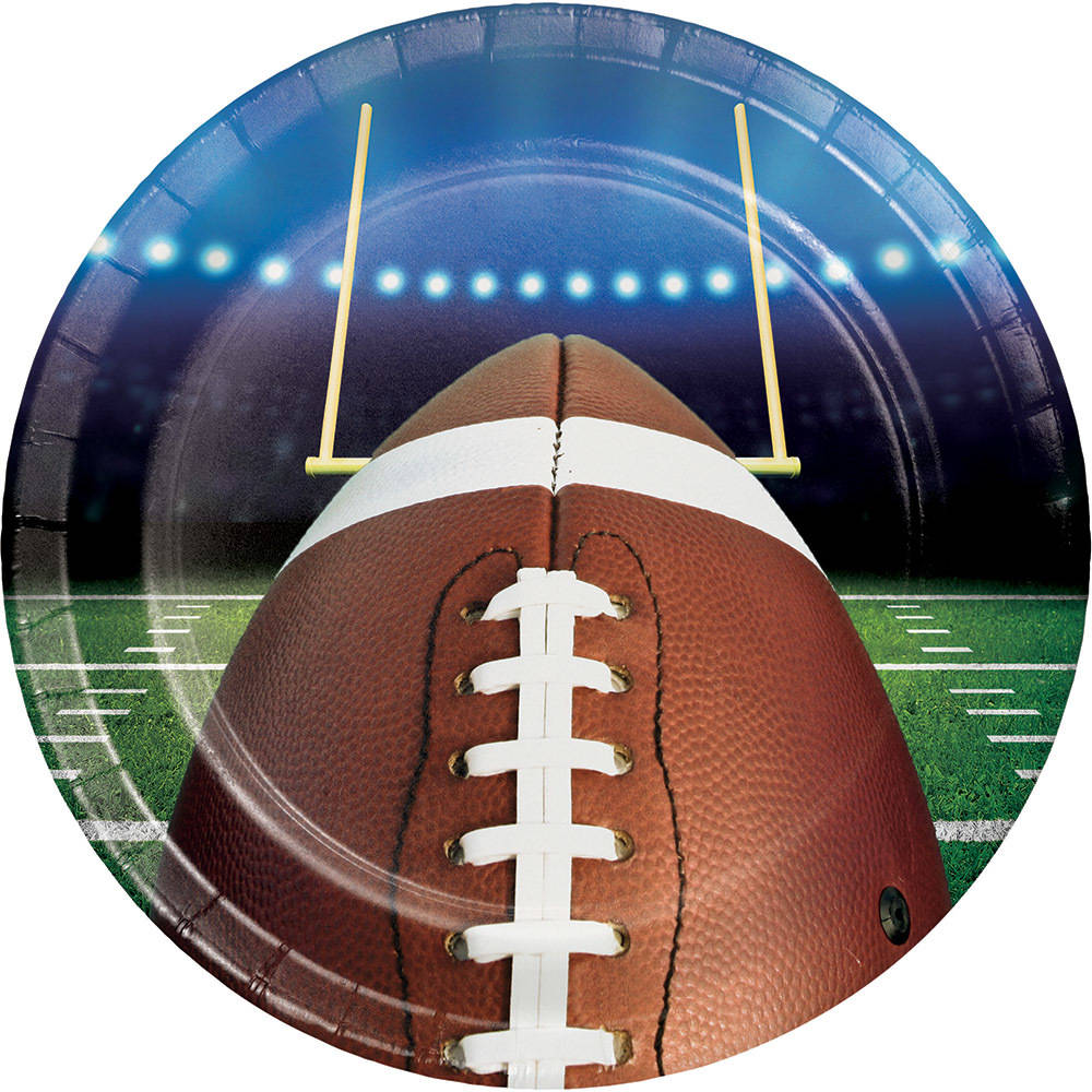 Football Fever Dinner Plates (8ct)