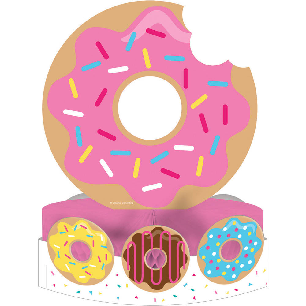 Donut Time Honeycomb Centerpiece