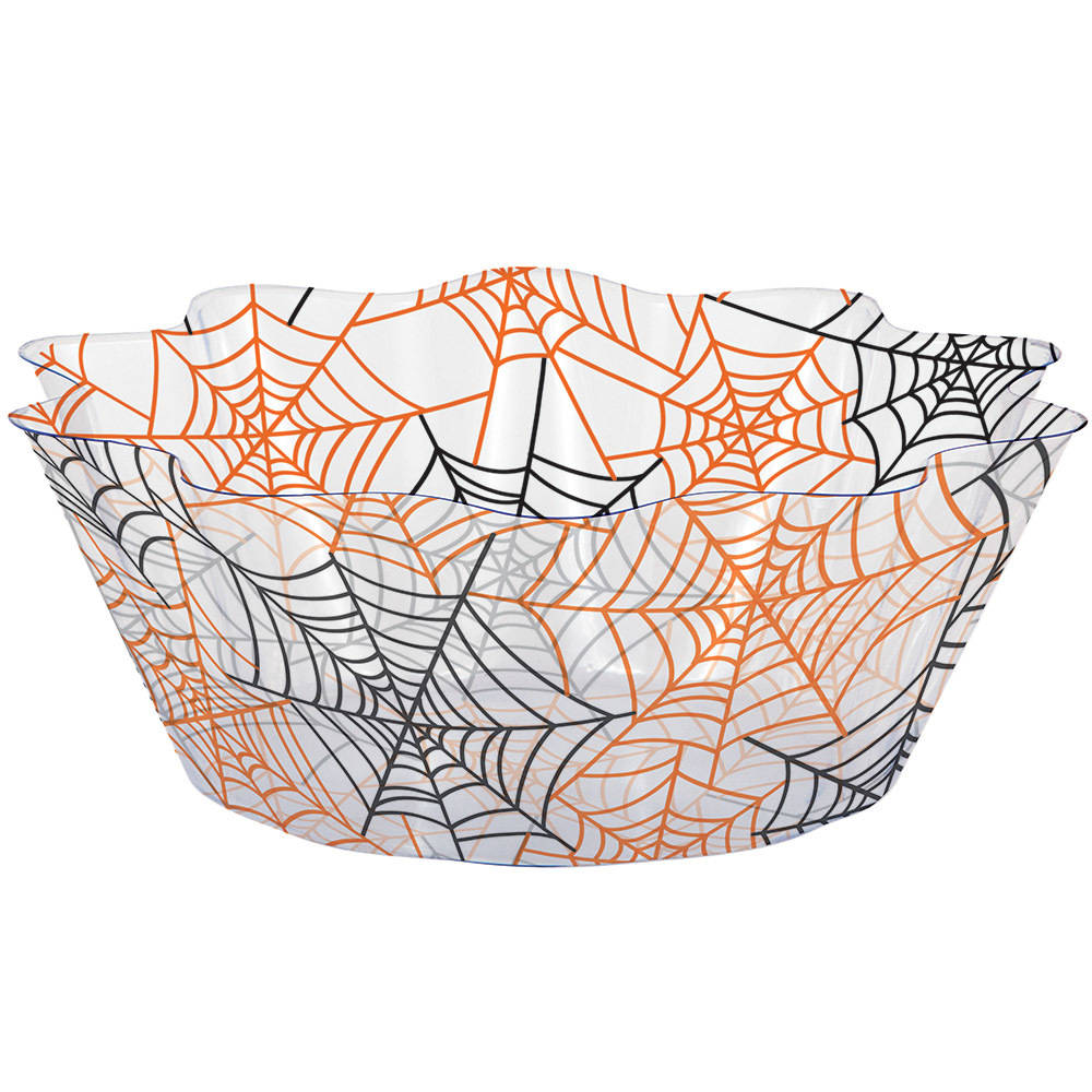 Spiderwebs Fluted Bowl