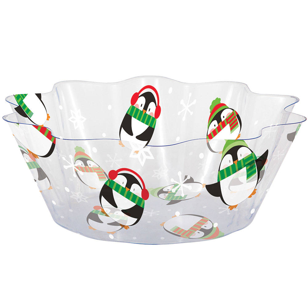 Fluted Penguin Bowl