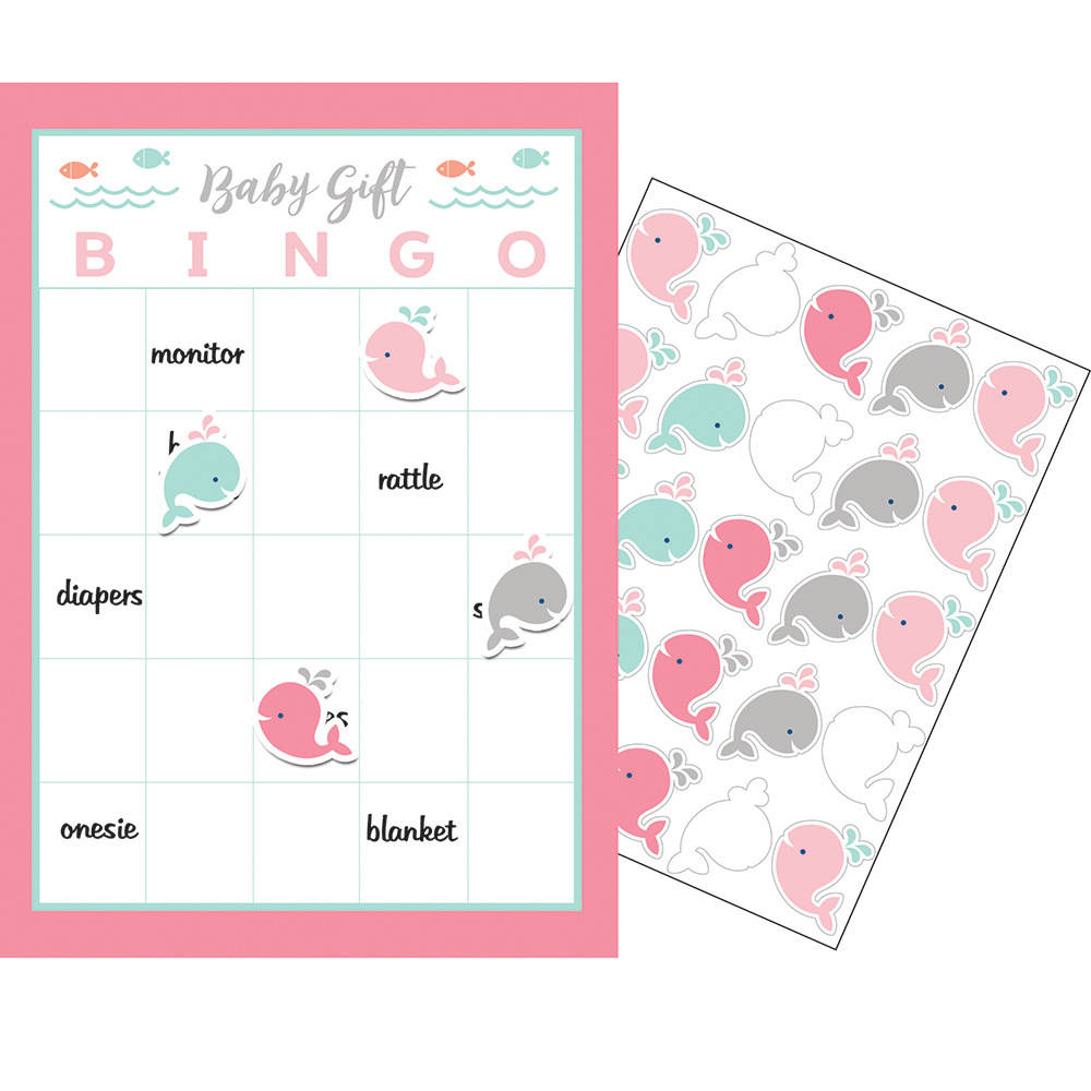 Lil' Spout Pink Bingo Game for 10