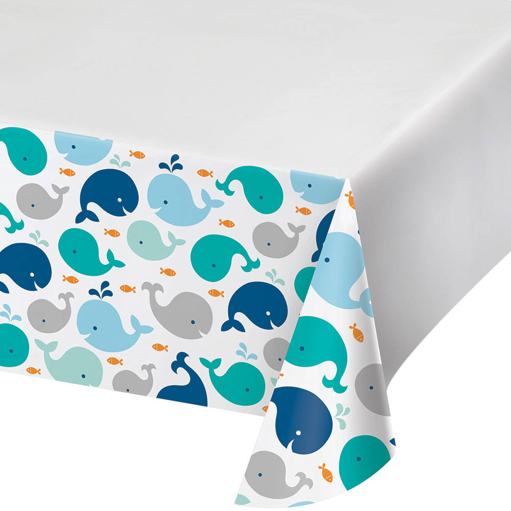 Lil' Spout Blue Plastic Tablecover